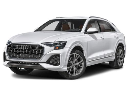 Glacier White Metallic 2026 Audi Q8 55 Prestige