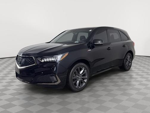 Majestic Black Pearl 2019 Acura MDX 3.5L Technology & A-Spec Pkgs