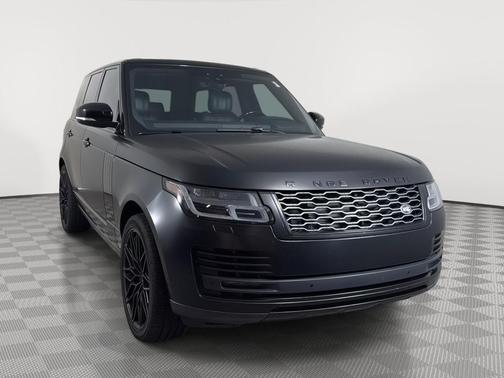 Santorini Black Metallic 2019 Land Rover Range Rover 5.0L V8 Supercharged