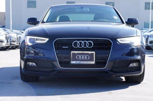 Moonlight Blue Metallic 2015 Audi A5 2.0T Premium Plus