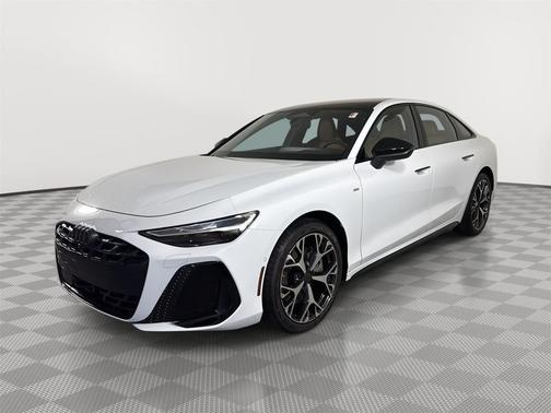 Glacier White Metallic 2026 Audi A6 Premium Plus quattro S tronic