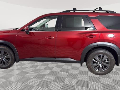 Scarlet Ember Tintcoat 2022 Nissan Pathfinder SV 4WD