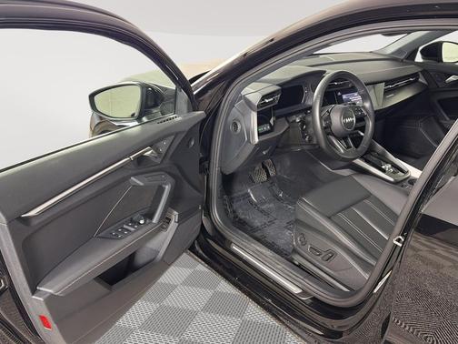 Brilliant Black 2023 Audi A3 Premium