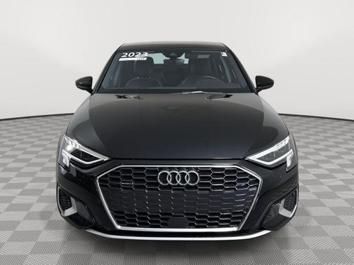 Brilliant Black 2023 Audi A3 Premium