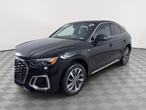 Mythos Black Metallic 2023 Audi Q5 Sportback S line Premium