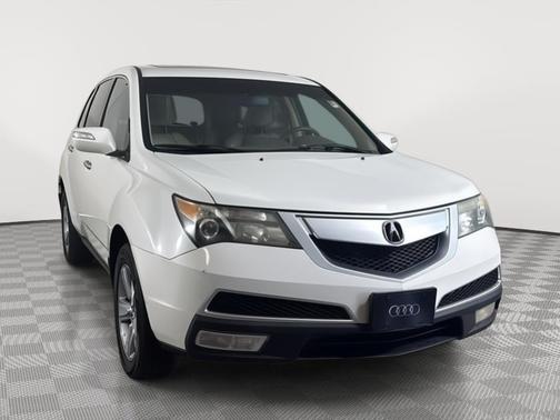 Aspen White Pearl II 2012 Acura MDX 3.7L Technology