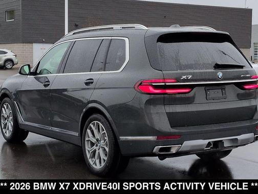 Dravit Grey Metallic 2026 BMW X7 xDrive40i