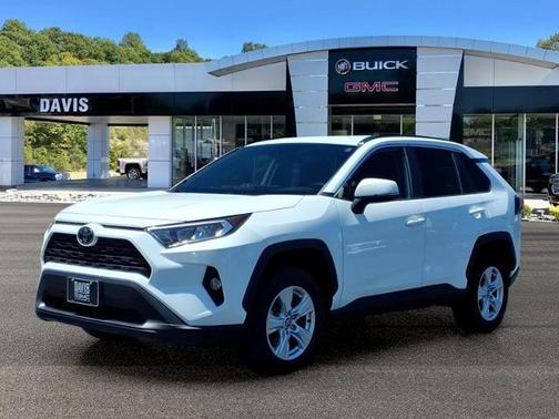 Super White 2021 Toyota RAV4 XLE