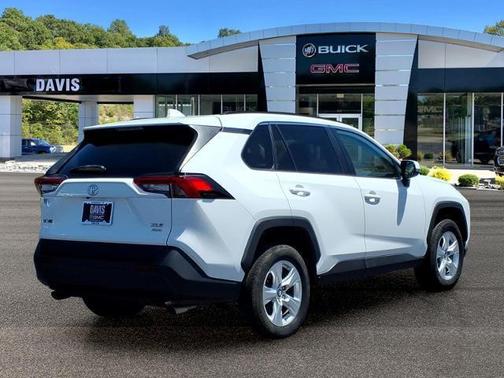 Super White 2021 Toyota RAV4 XLE