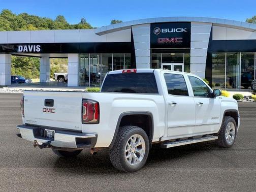 Summit White 2018 GMC Sierra 1500 SLT