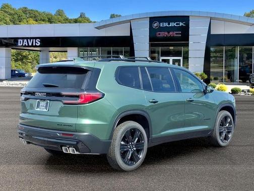 Trailstone Green Metallic 2027 GMC Acadia FWD Elevation
