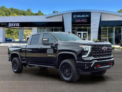 Black 2025 Chevrolet Silverado 2500 4WD Crew Cab Standard Bed ZR2