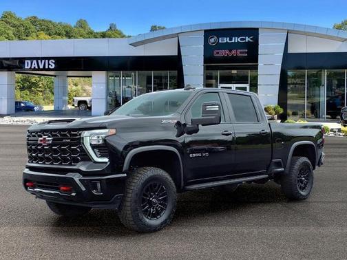 Black 2025 Chevrolet Silverado 2500 4WD Crew Cab Standard Bed ZR2