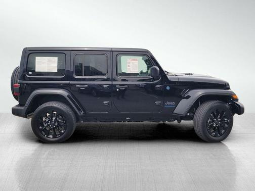 Black Clearcoat 2025 Jeep Wrangler 4xe Sahara
