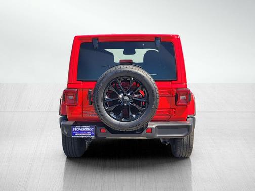 Firecracker Red Clearcoat 2025 Jeep Wrangler 4xe Sahara