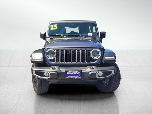 Granite Crystal Clearcoat Metallic 2025 Jeep Wrangler 4xe Sahara