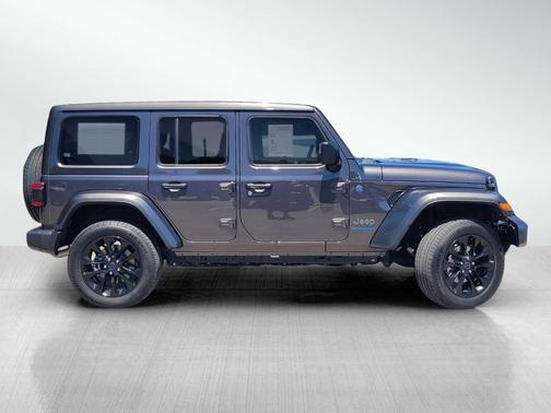 Granite Crystal Clearcoat Metallic 2025 Jeep Wrangler 4xe Sahara
