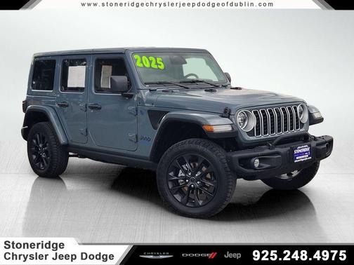 Anvil Clearcoat 2025 Jeep Wrangler 4xe Sahara