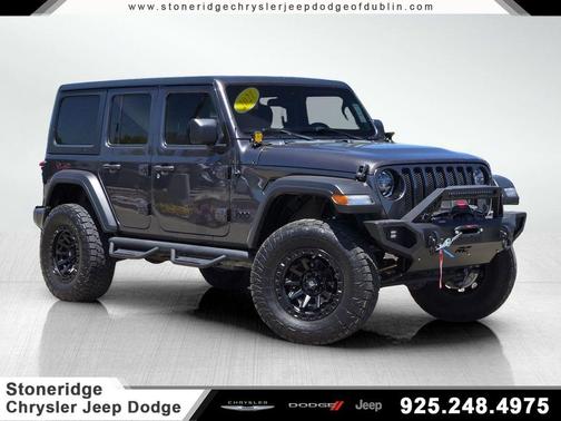 Granite Crystal Clearcoat Metallic 2021 Jeep Wrangler Unlimited Sport Altitude