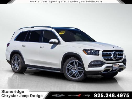White 2021 Mercedes-Benz GLS 450 4MATIC