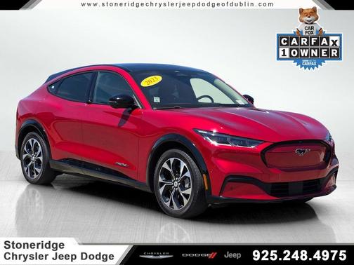Rapid Red Metallic Tinted Clearcoat 2023 Ford Mustang Mach-E Premium