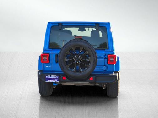 Hydro Blue Pearl 2024 Jeep Wrangler 4xe Sahara