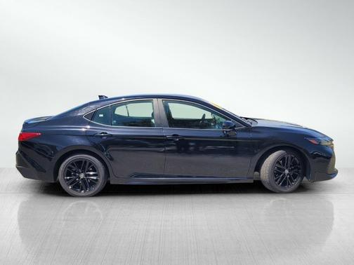 Midnight Black Metallic 2025 Toyota Camry SE