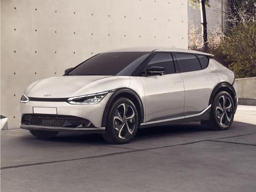 Gray 2023 Kia EV6 Wind