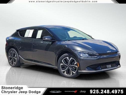 Gray 2023 Kia EV6 Wind