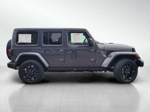Granite Crystal Clearcoat Metallic 2025 Jeep Wrangler 4xe Sahara