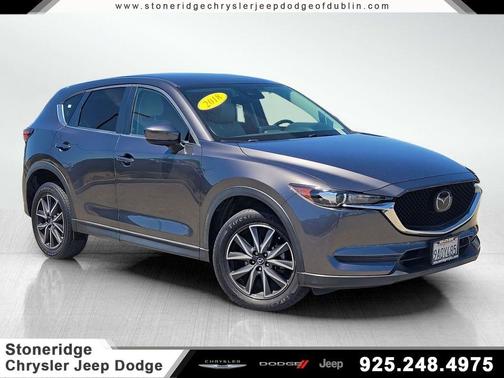 Machine Gray Metallic 2018 Mazda CX-5 Touring