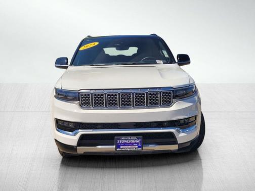 Bright White Clearcoat 2024 Jeep Grand Wagoneer L Series III