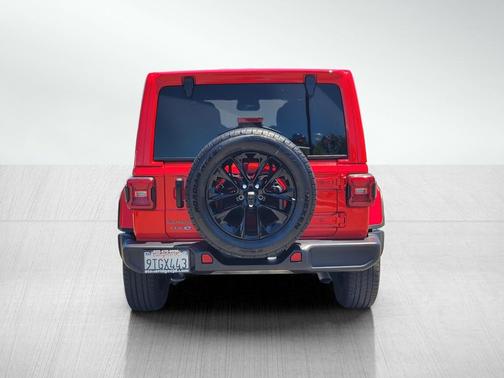 Firecracker Red Clearcoat 2025 Jeep Wrangler 4xe Sahara