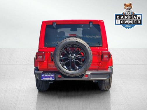 Firecracker Red Clearcoat 2025 Jeep Wrangler 4xe Sahara