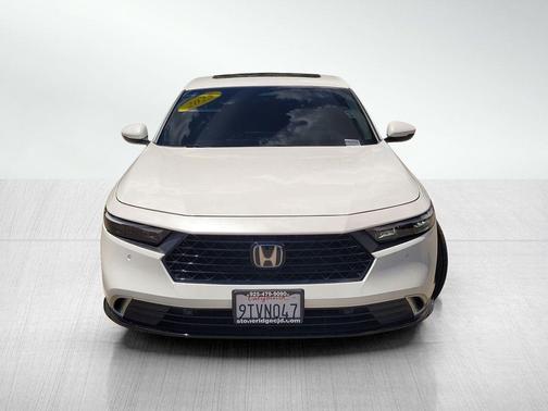 White 2025 Honda Accord Hybrid Touring