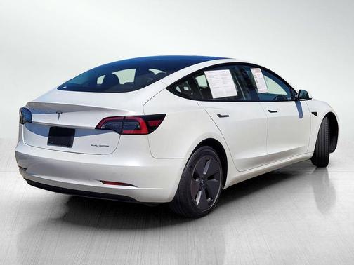 White 2022 Tesla Model 3 Long Range