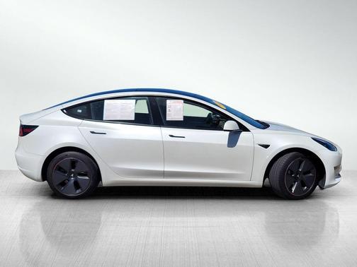 White 2022 Tesla Model 3 Long Range