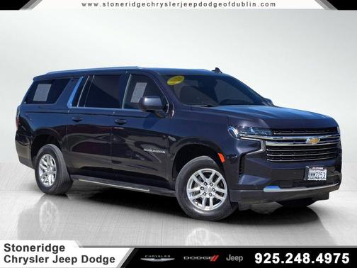 Dark Ash Metallic 2024 Chevrolet Suburban LT