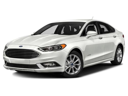 White Platinum Clearcoat Metallic 2018 Ford Fusion Hybrid SE