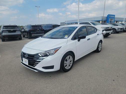 Cloud White 2023 Nissan Versa S