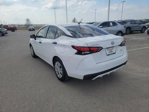 Cloud White 2023 Nissan Versa S