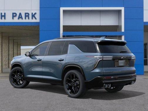 Blue 2026 Chevrolet Traverse RS