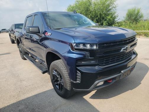 Northsky Blue Metallic 2021 Chevrolet Silverado 1500 LT Trail Boss