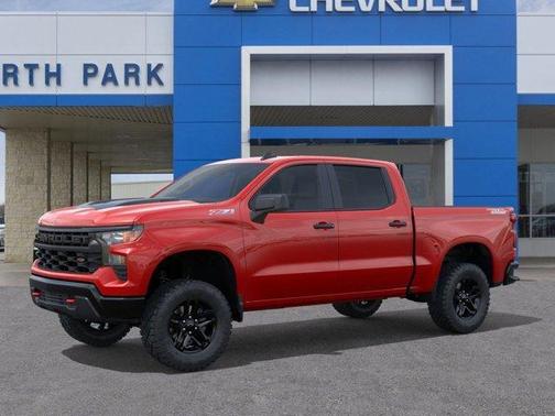 Red 2026 Chevrolet Silverado 1500 Custom Trail Boss