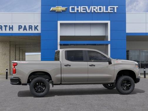 White Sand 2026 Chevrolet Silverado 1500 Custom Trail Boss