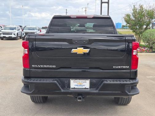 Black 2025 Chevrolet Silverado 1500 Custom