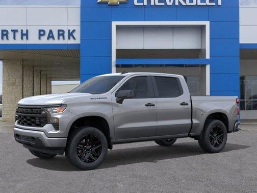 Gray 2026 Chevrolet Silverado 1500 Custom