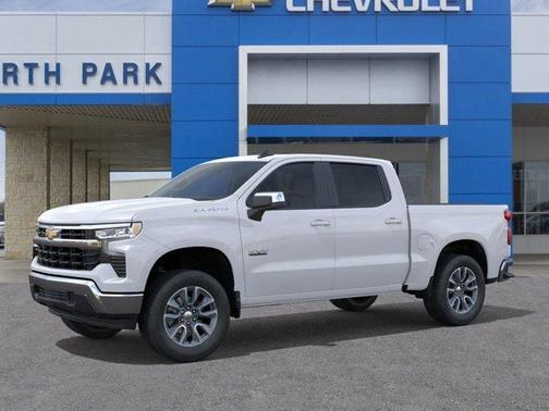 Summit White 2026 Chevrolet Silverado 1500 LT