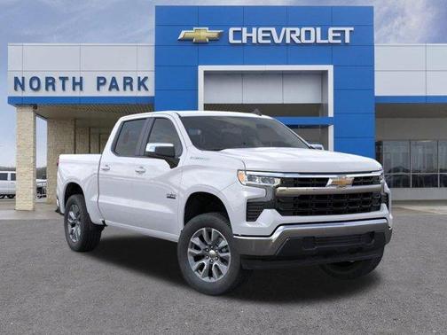 Summit White 2026 Chevrolet Silverado 1500 LT
