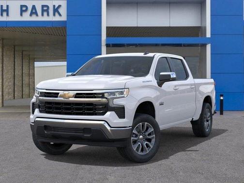 Summit White 2026 Chevrolet Silverado 1500 LT
